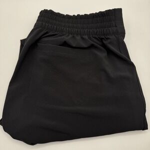 Athleta Women 12 Trekkie North Jogger Pant Black Stretch‎ Tapered Leg Activewear